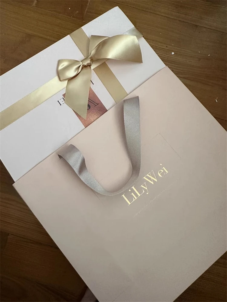 Lily Wei exquisite handbag wedding shoe box Valentine's Day gift box engagement shoe box fashion simple custom box