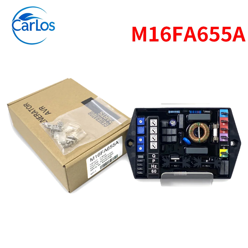 M16FA655A AVR Marelli Generator Automatic Voltage Regulator Stabilizer Control Module Electric Genset Parts Accessories
