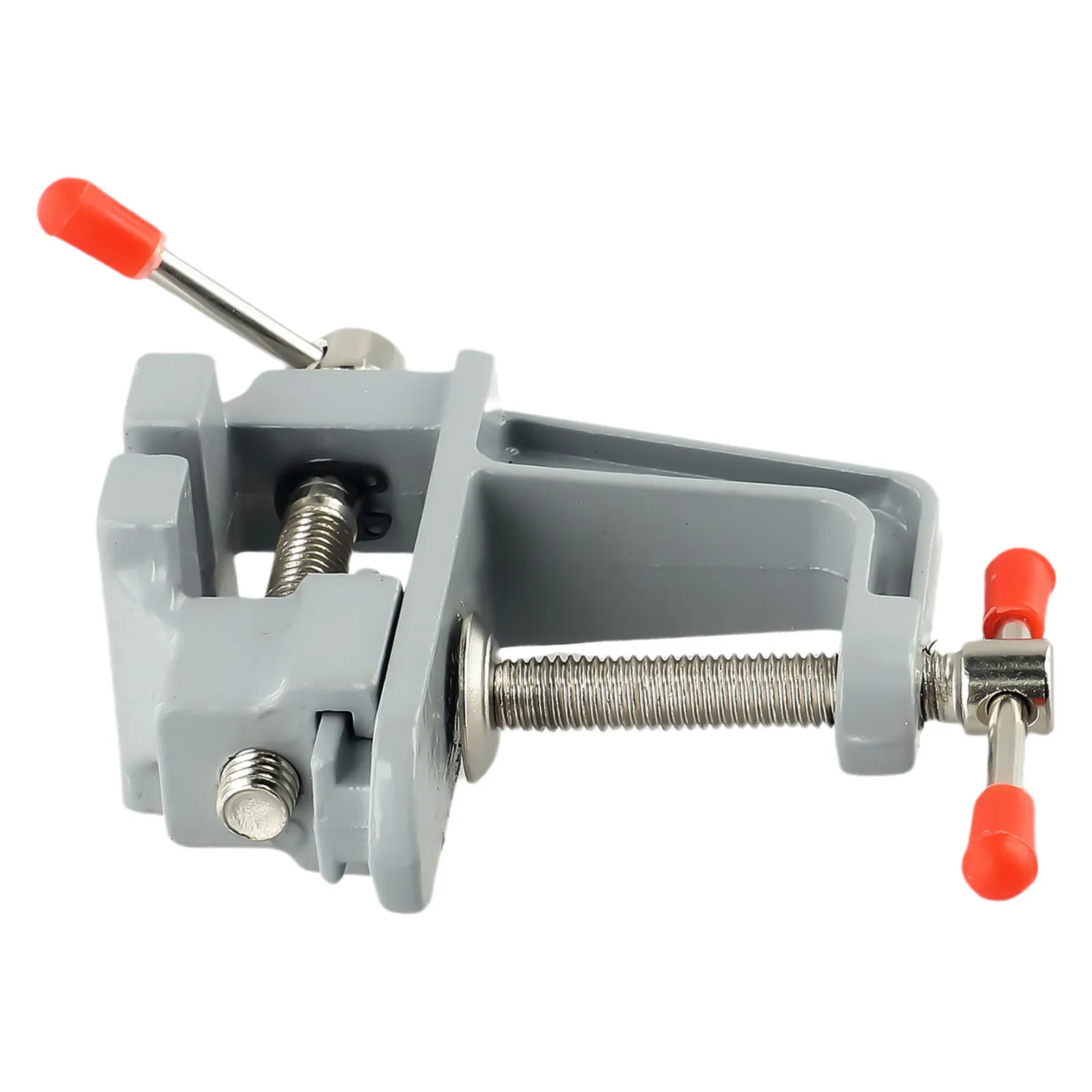 Aluminum Mini Bench Vise Miniature Small Jewelers Hobby Clamp On Table Bench Vise 36mm Mounting Clamp Depth Mini Tool Vice