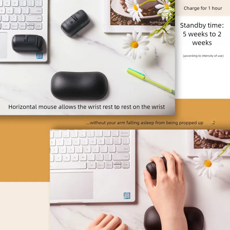 Slim Bluetooth ไร้สาย Dual-Mode ชาร์จเมาส์ Illuminated Silent Gaming Mouse สําหรับแล็ปท็อปอุปกรณ์เสริมคอมพิวเตอร์สํานักงานเกม