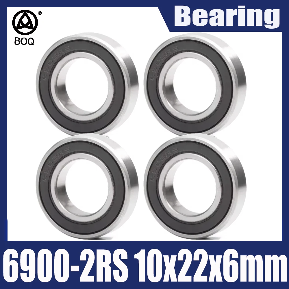 10PC 6902-2RS Bearing 15*28*7 mm Metric Thin Section 6902 2RS Ball Bearings 6902RS 61902 RS For Bicycle