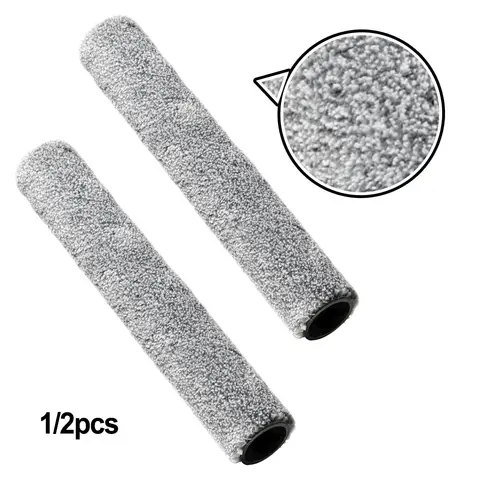 1/2Pcs Roller Brush Replacement For Eufy For Omni C28 Robot Vacuum High-Performance Mopping Accessory Sturdy Plastic And Fiber