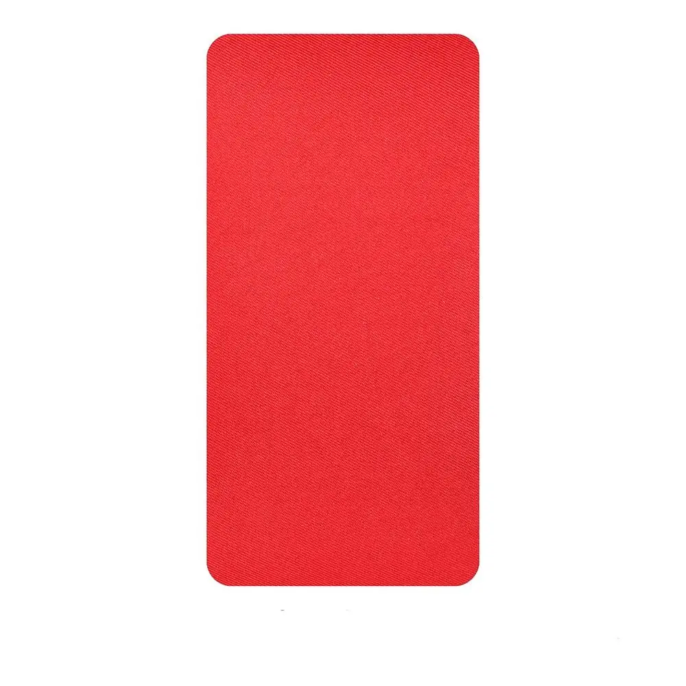 

3Pcs Apparel Applique Self Adhesive Patches Linen Badge Sticker Jacket Repair Colorful Thermal Transfer Fabric Iron On Patches