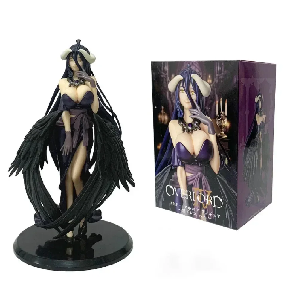 3 Stück Fantasy OVERLORD 18/24cm Albedo Rüstungsdesign Kleid Modellfigur Sammlerserie Puppe Actionfigur Spielzeug Weihnachtsgeschenke – Detail 12