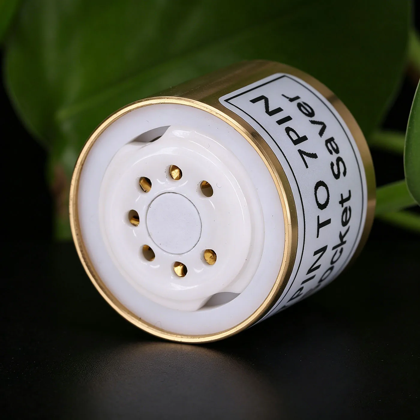 1PC 7Pin Tube Socket Saver Test Socket For 6AU6 6AQ5 6X4 6J1 6J2 6J3 6J4 6J5 6Z4 Amplifier Tube Socket Saver