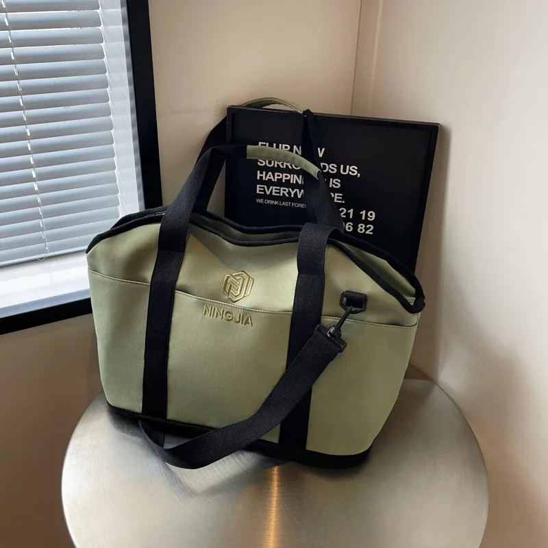 

Новая многофункциональная большая сумка для женщин, роскошная дизайнерская сумка через плечо, повседневная спортивная стильная пригородная сумка, большая вместительная уличная сумка