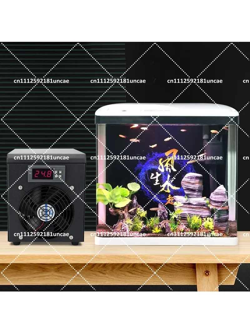 160L/300L Aquarium Chiller Hydroponic Water Chiller with Quiet Compressor for Saltwater Freshwater Coral Tank