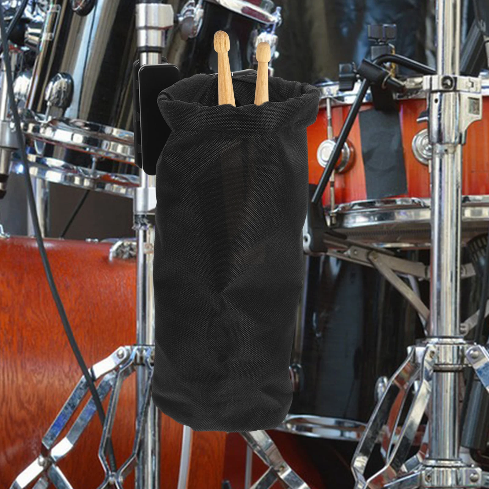 1 set di borse per bacchette in tessuto Oxford, porta bacchette per batteria, di grande capacità, antiscivolo, durevoli, per la pratica sul palco