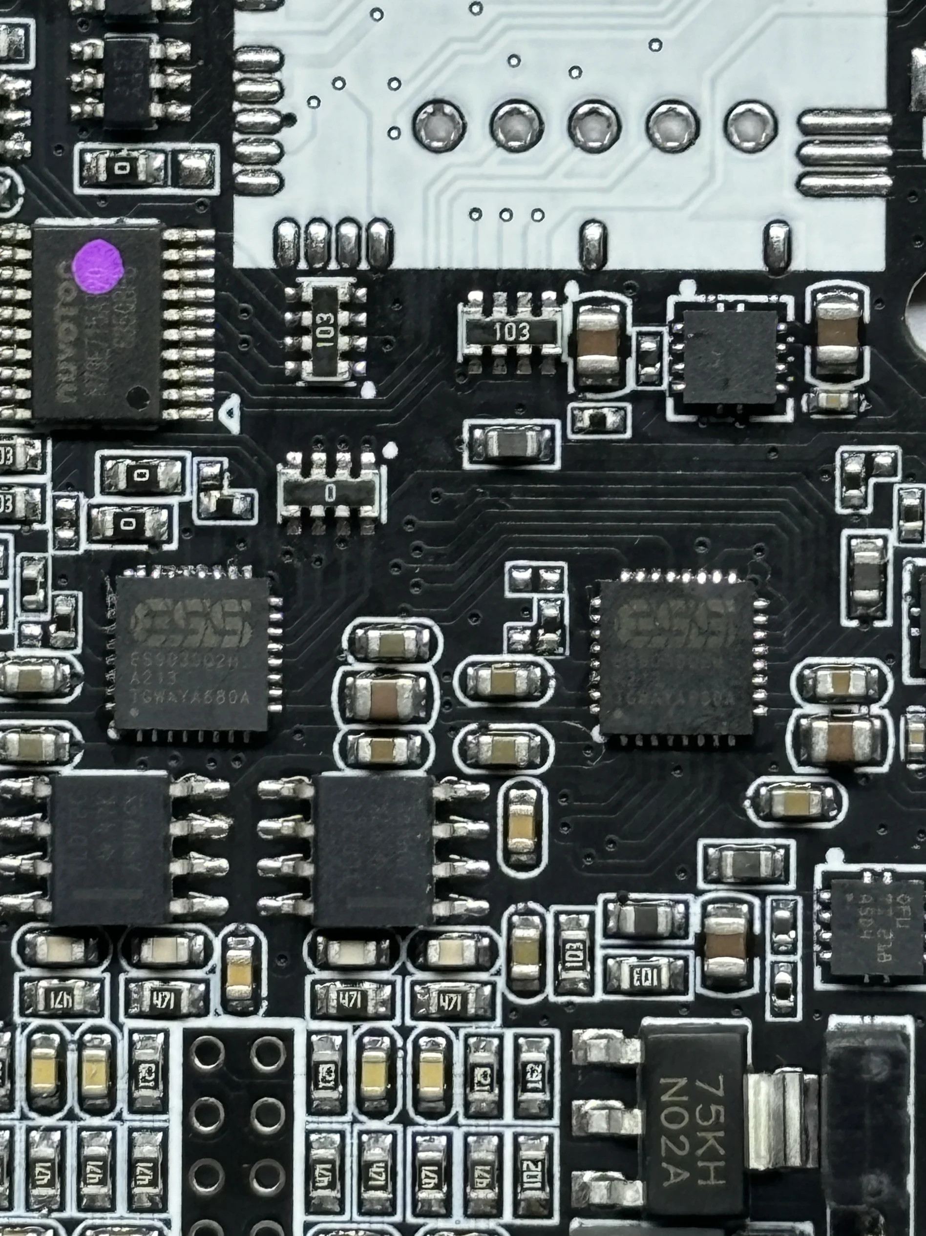ES9039Q2M Bluetooth 5.4 QCC5181 I2S DSD Fiber Coaxial Input Decoding Board DAC