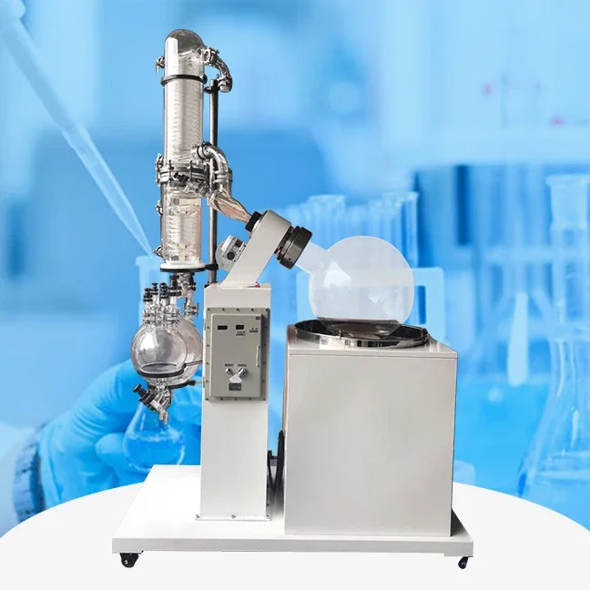 

Hotsale Rotary Evaporator Distillation 100L with Vacuum Pump Chiller High efficiency Toption RE-52100A