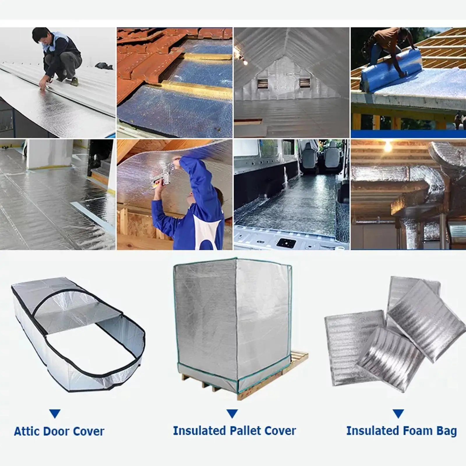 Radiator Reflective Film Wall Thermal Insulation Reflective Film Aluminum Foil Thermal Insulation Film Radiator Film Aluminized