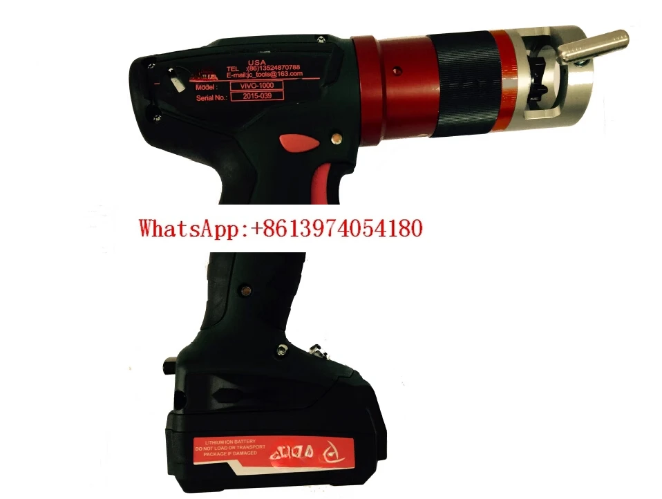 

A-L-F-A end face flat mouth machine beveling machine VIVO-1000 complete set of machine 3-25MM