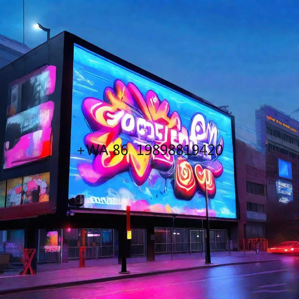 

IP65 Всепогодная подходит снаружи Светодиодный цифровой вывесок Высокая яркость P6 P8 P10 Открытый светодиодный дисплей