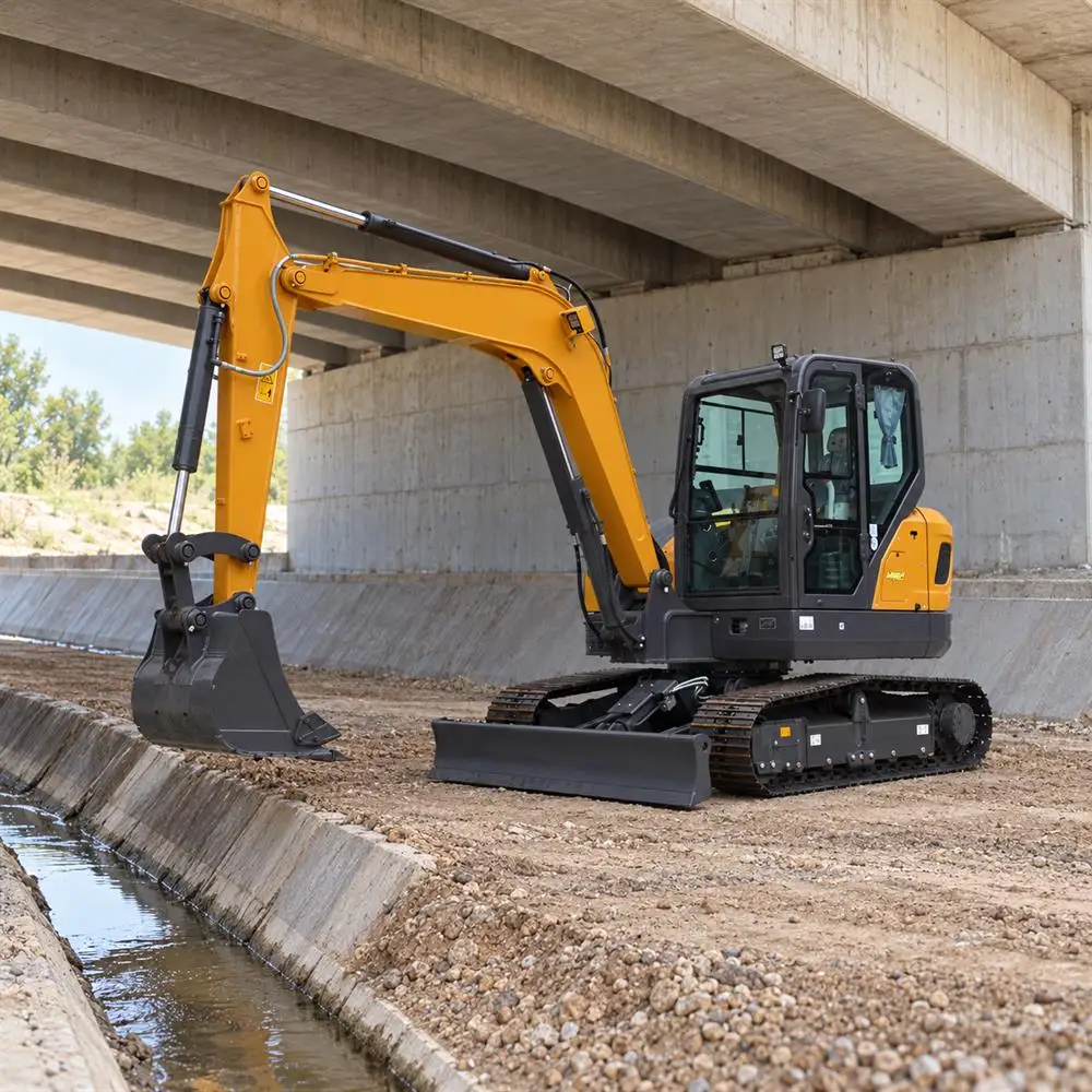 NICOSAIL OKW906 41kW Hydraulic Excavator 3808mm Digging Depth for Utility Trenching