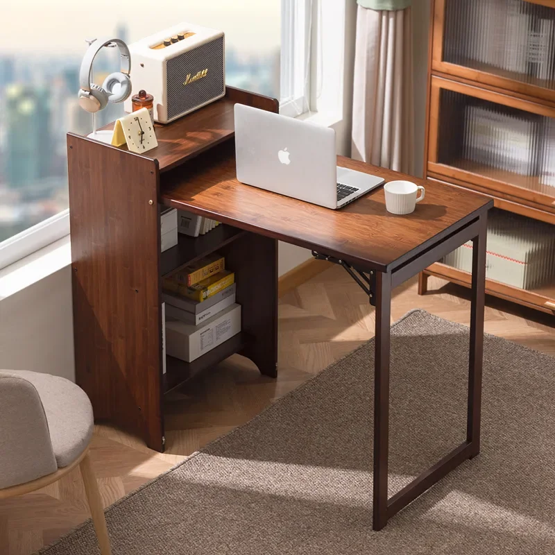 Durable Foldable Computer Desk Home Desktop Desk Simple Desk Bedroom Workbench Simple Learning Writing Desk