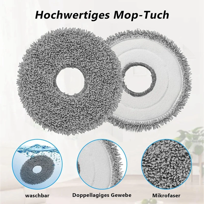 Para xiaomi dreame l30 ultra acessórios de substituição escova lateral principal filtro hepa mop almofada saco pó