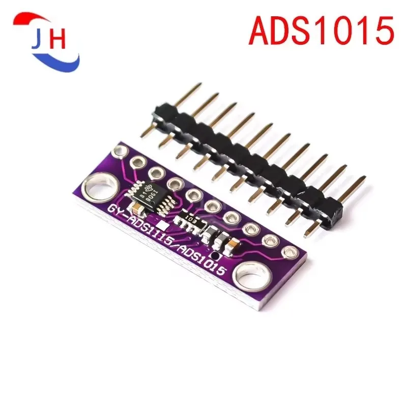 1PCS Purple GY-ADS1015 ADS1015 Ultra-small 12-bit Precision ADC Development Board Module