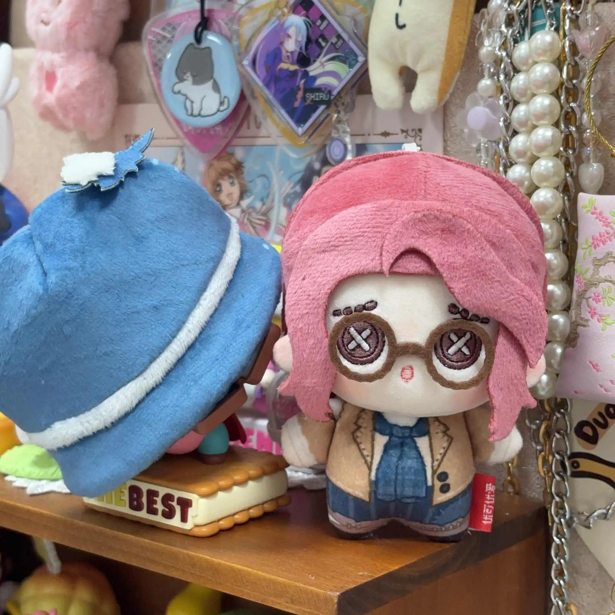 

Identity Ⅴ Series Helena Adams The Mind's Eye Hat Detachable Plush Doll Starfish Body Plushie Pendant Keychain Anime Toys Gift
