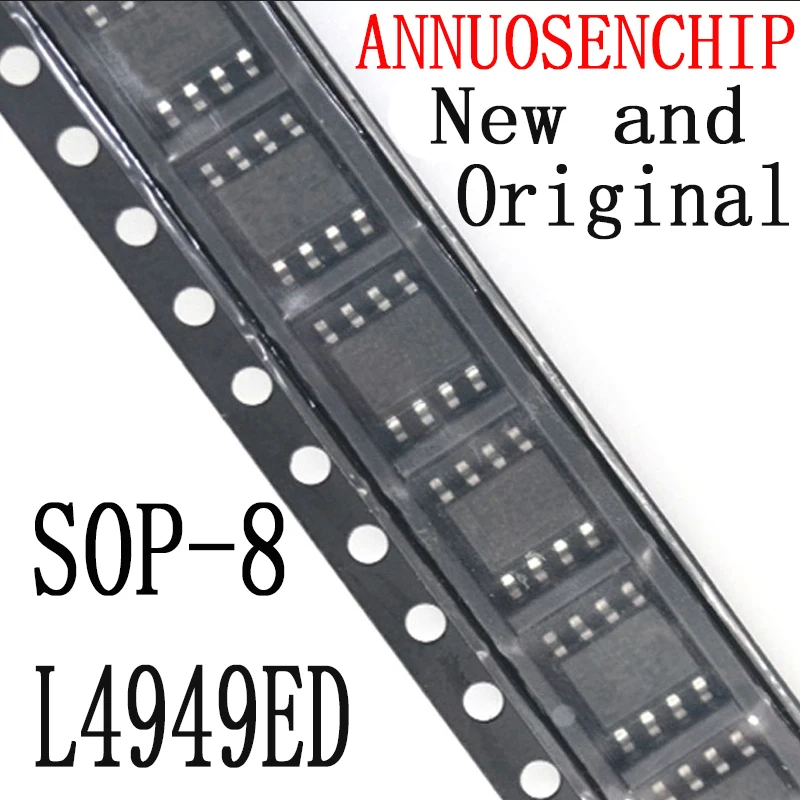 10PCS New And Original SOP-8 L4949 SOP 4949ED L4949D SOP8 IC REG LDO 5V 0.1A L4949ED