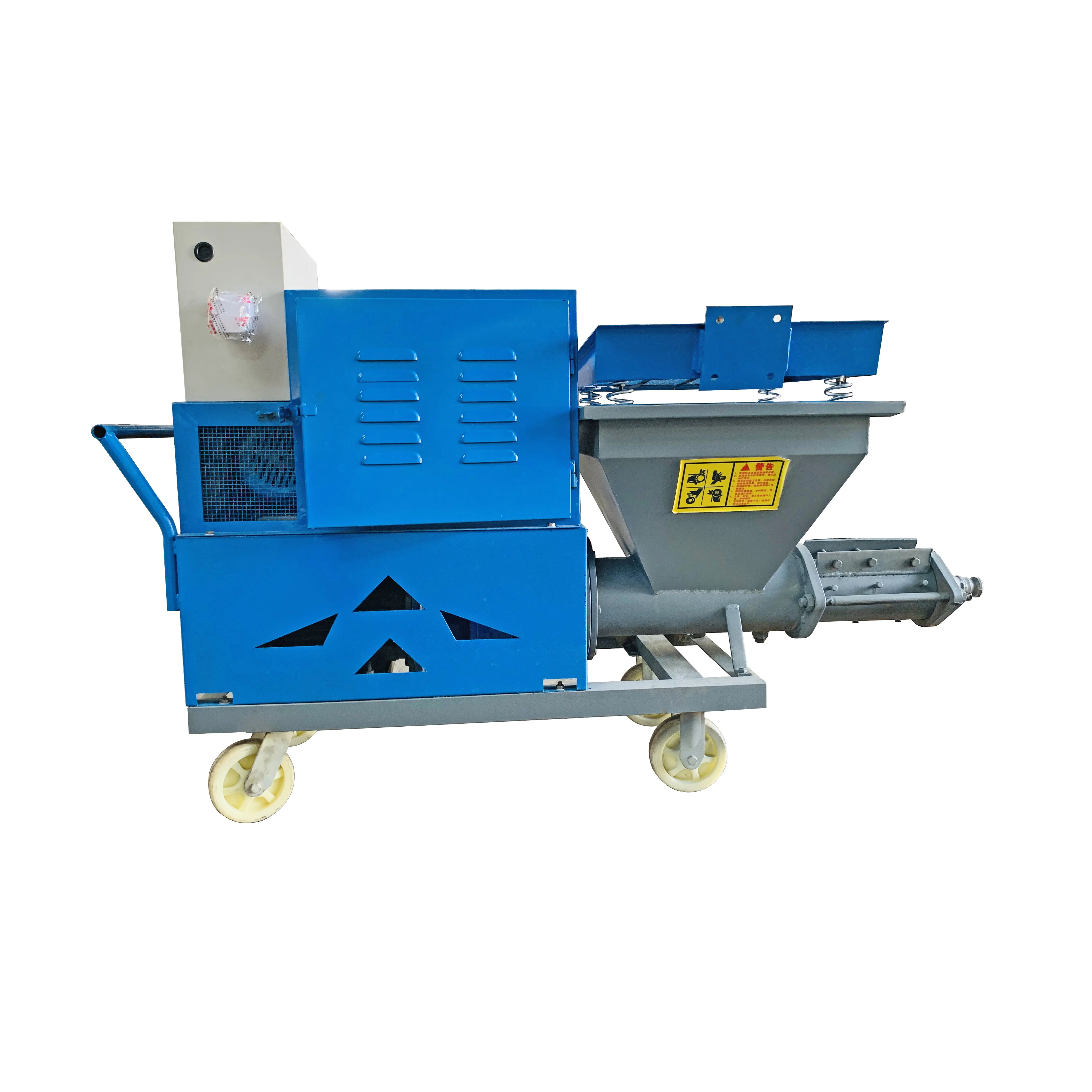 Cement Mortar Spraying Machine  High Efficiency Single Phase 220v For Small Project Construction Work