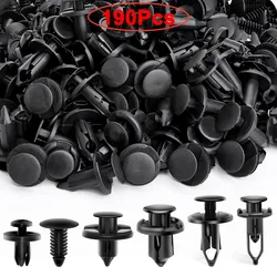 Car Retainer Clips Plastic Fasteners Kit 6 Size Auto Push Pin Rivets Set Body Bumper Push Rivet Clips ﻿