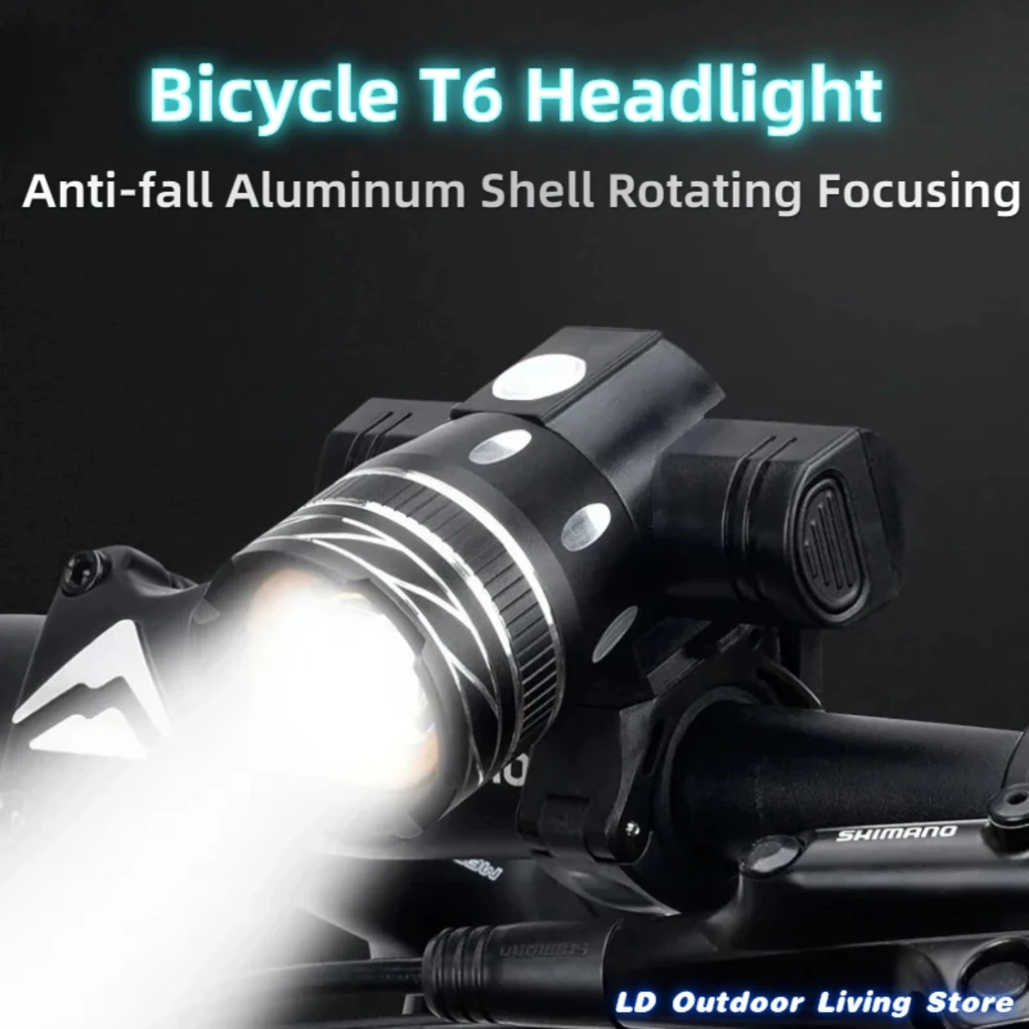 New 15000LM T6  Light Bicycle Accessories Bike Light Set USB Rechargeable Headlight/Flashlight Waterproof Zoomable Cycling Lamp