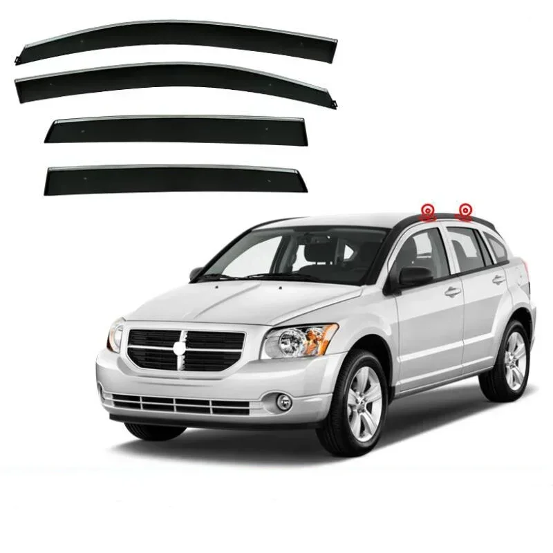 

Window Visor Side Window Deflector Awnings & Shelters For Dodge Caliber 2006 2007 2008 2009 2010 2011 2012