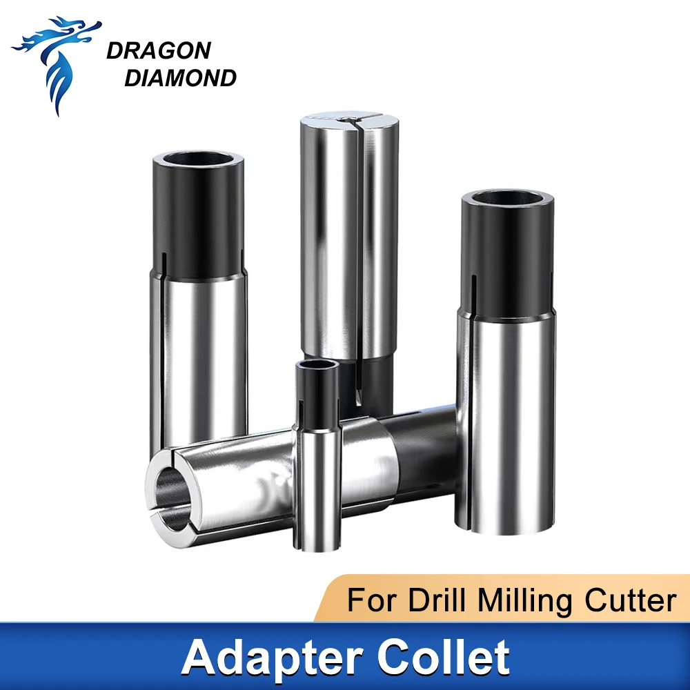 

DRAGON DIAMOND Adaptor Collet Chuck Conversion Adapter Sleeve Shank Speed Drill For CNC Spindle Milling Machine Tools