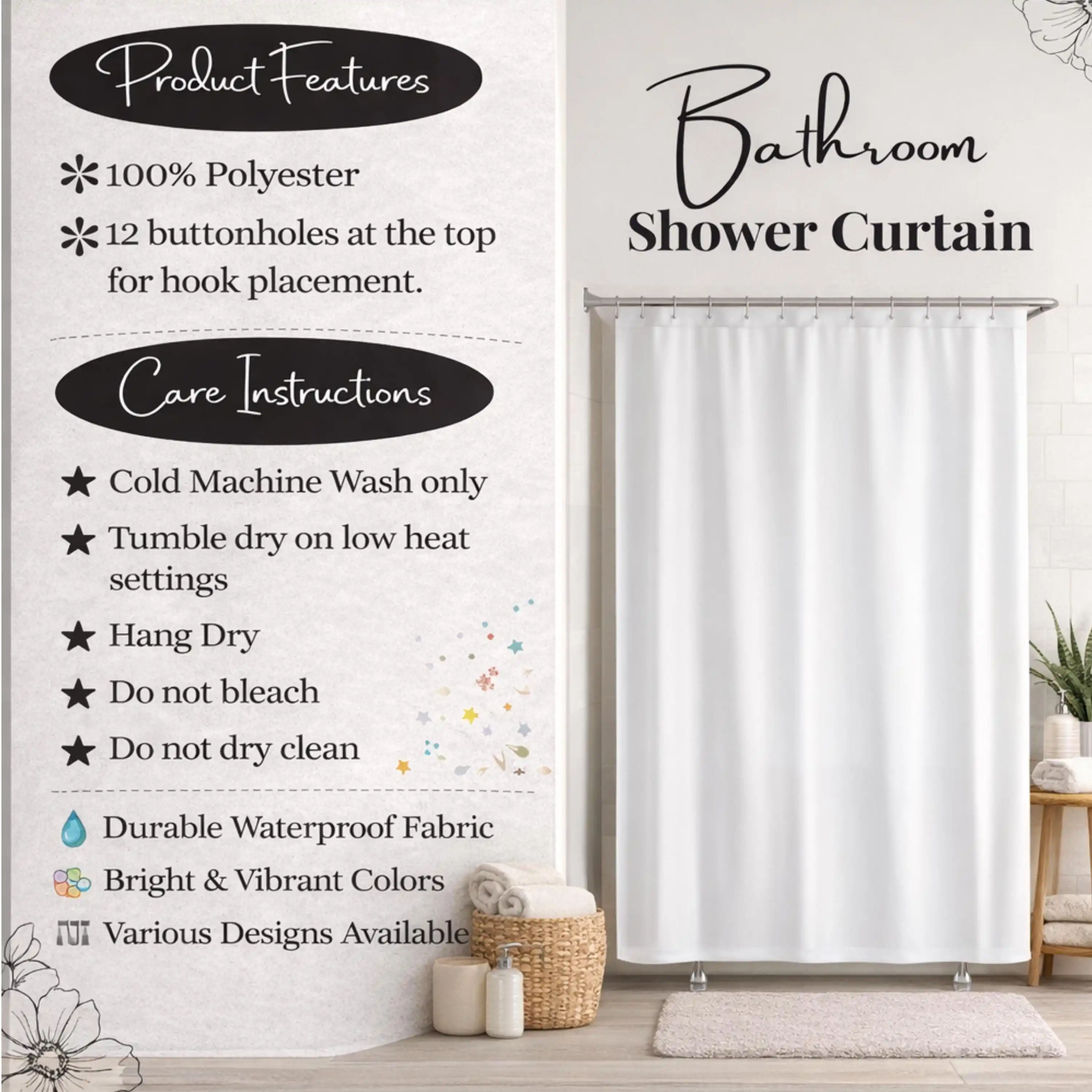 Gothic Skeleton Couple Romance Shower Curtain Halloween Macabre Victorian Art Bathroom Decor