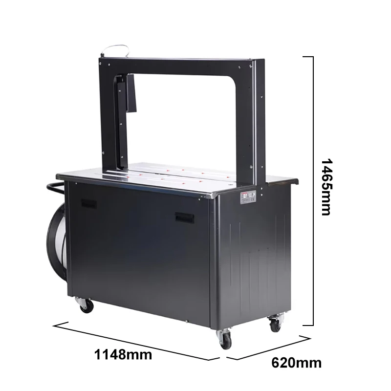 Fully Automatic Electric Welding Line Machine Pp Strap Plastic Belt Carton Vertical Strapping Packaging Machine for Box