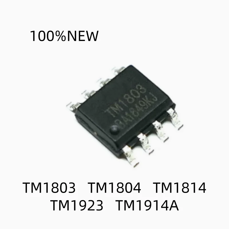 (20 Pieces) 100% New Tm1803 Tm1804 Tm1814 Tm1923 Tm1914A Sop-8 Led Lighting and Driver Ic Chips