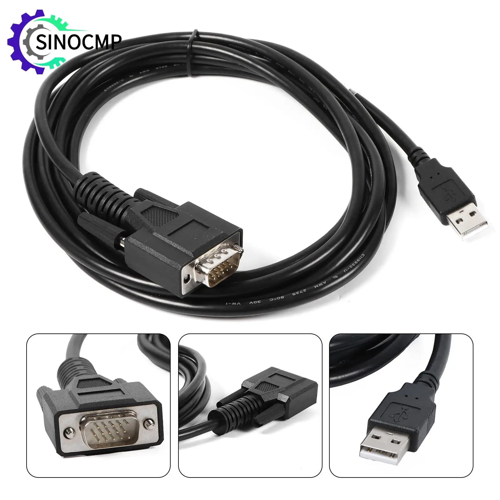 3M USB Cable For Cat ET Adapter 3 III ET3 WIFI Wireless 317-7485 Truck Diagnostic Tool ET-III 15pins ﻿
