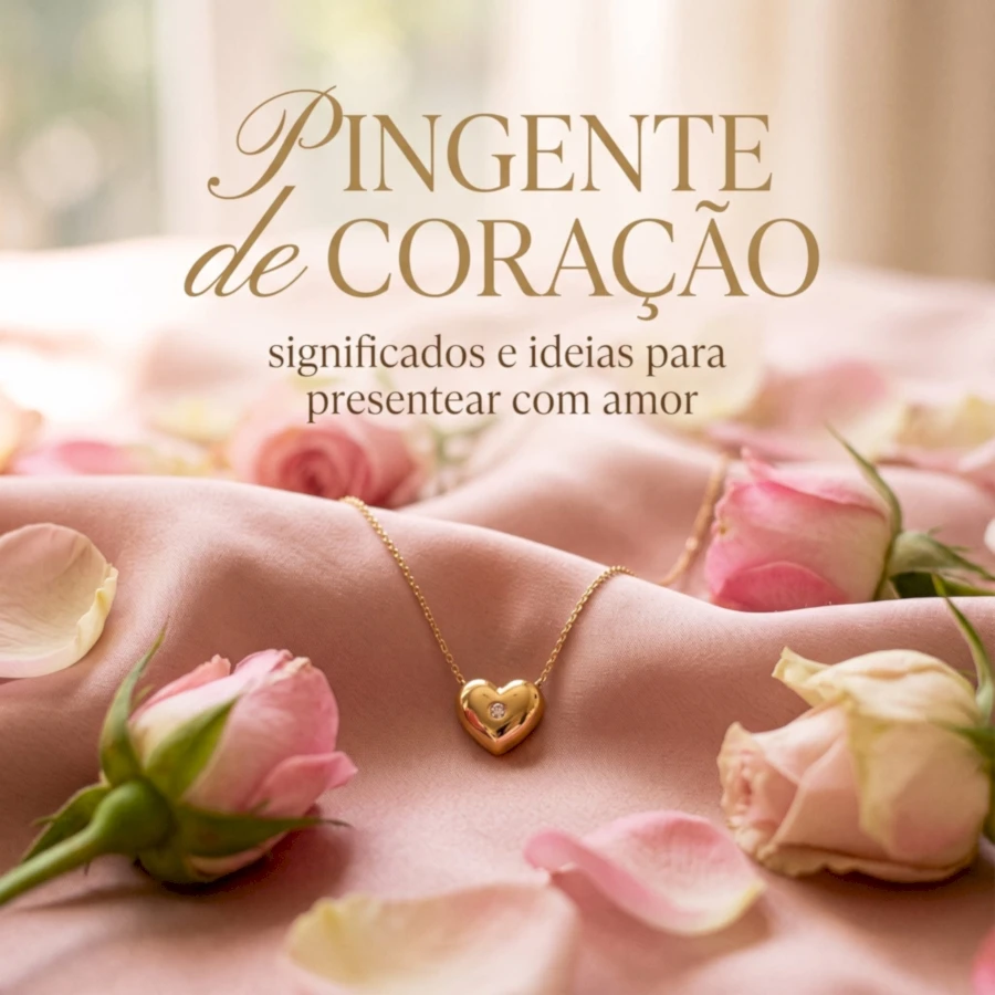 Pingente de coração: significados e ideias para presentear com amor