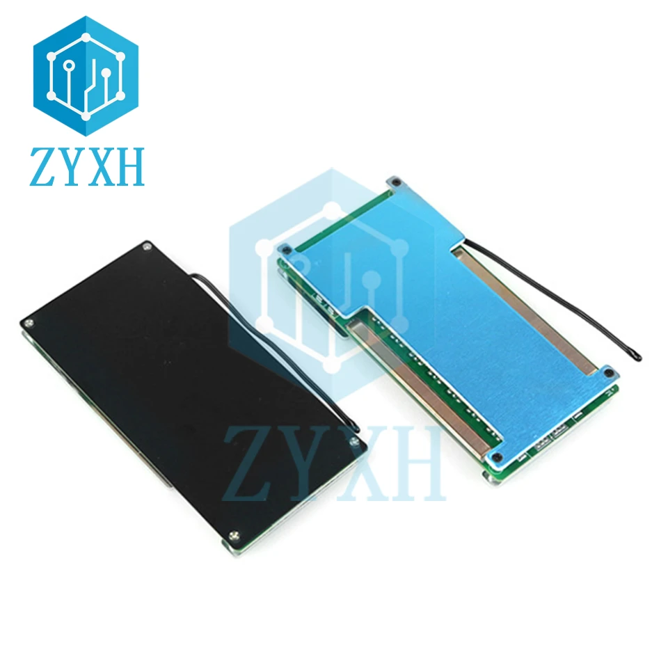 BMS 16S 59.2V 67.2V 50A 60A 100A 120A Li-ion 18650 Battery Charge Board with Balanced NTC Temperature Protection For Escooter