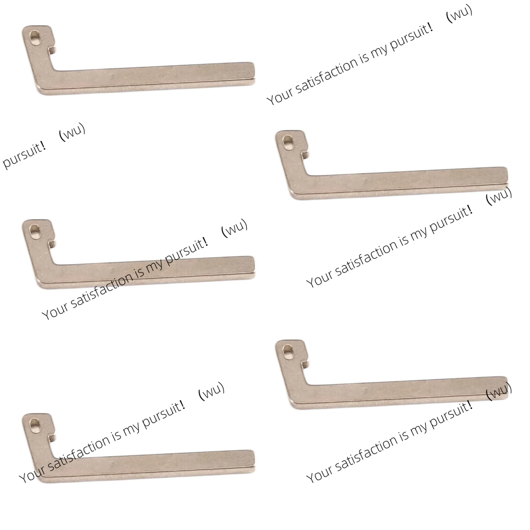 For Geely E5 Replacement Spare Key 5PCS Car Smart Remote Emergency Key Blade