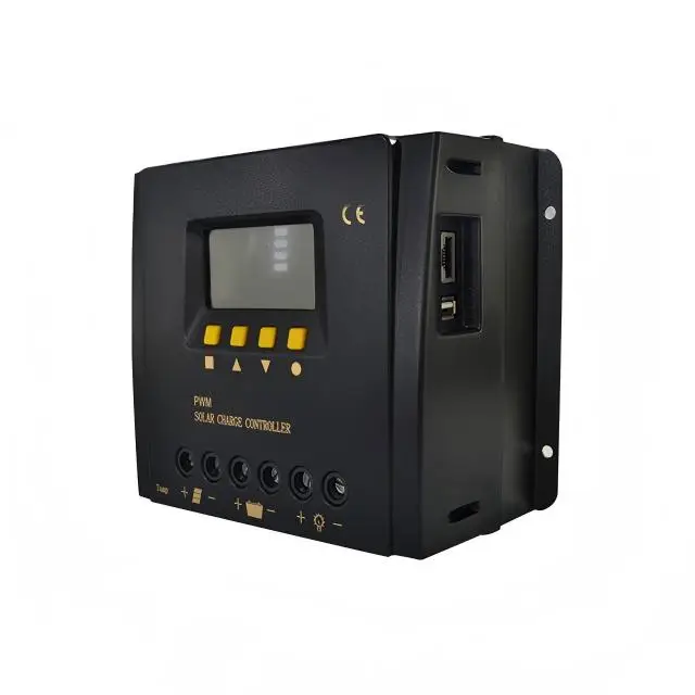 High Performance Solar Power Controller 12V 24V 48V 10A 20A 30A 60A Photovoltaic Charging Lead-acid Lithium Battery