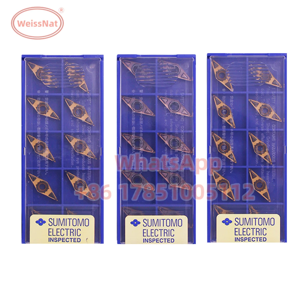 

VCMT110302N VCMT110304N VCMT160404N VCMT160408N AC630M AC830P SUMITOMO Carbide Insert VCMT Inserts