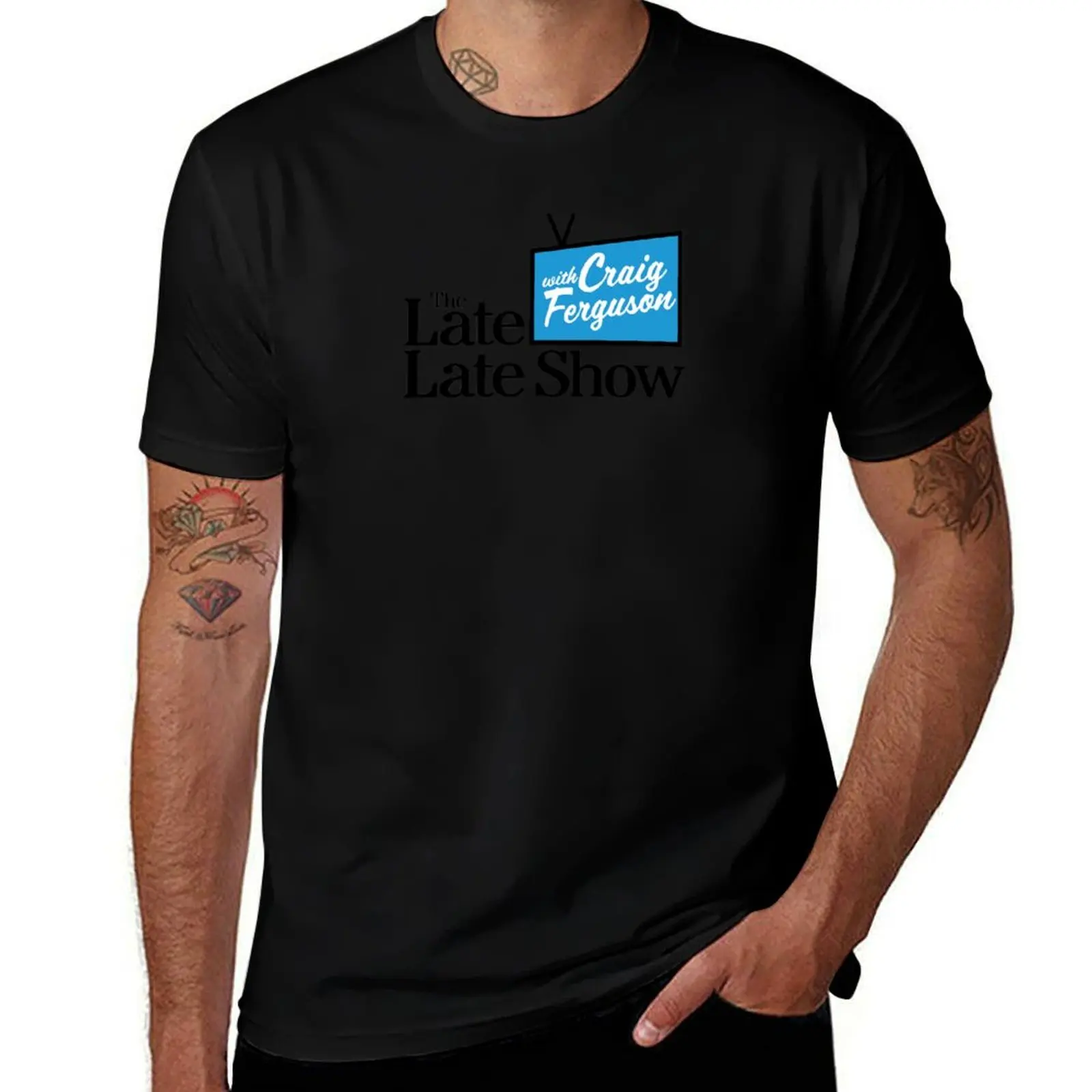 Retro Craig Ferguson T-Shirt Plus Size Basic Short Sleeve Top T-Shirt