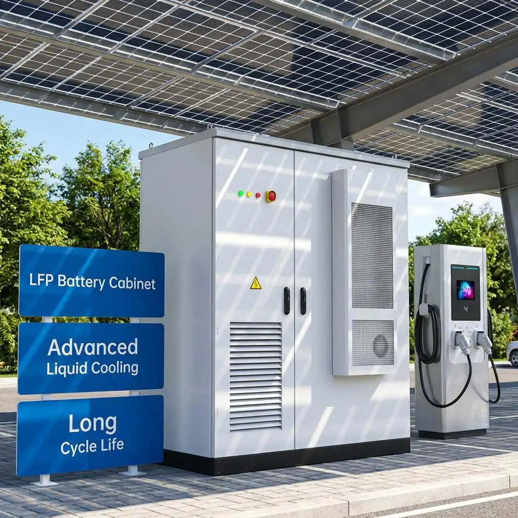240kW Off-Grid DC Ev Charging Station with Solar Panel System CCS2 Dual  400V Input 1.2MWh ESS Storage for Electric Bus Fleet
