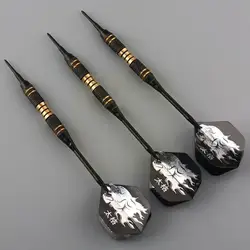 3 pz/set Set di freccette con punta morbida professionale per interni di sicurezza morbida per giochi di freccette elettronici per interni sicurezza morbida F1C7