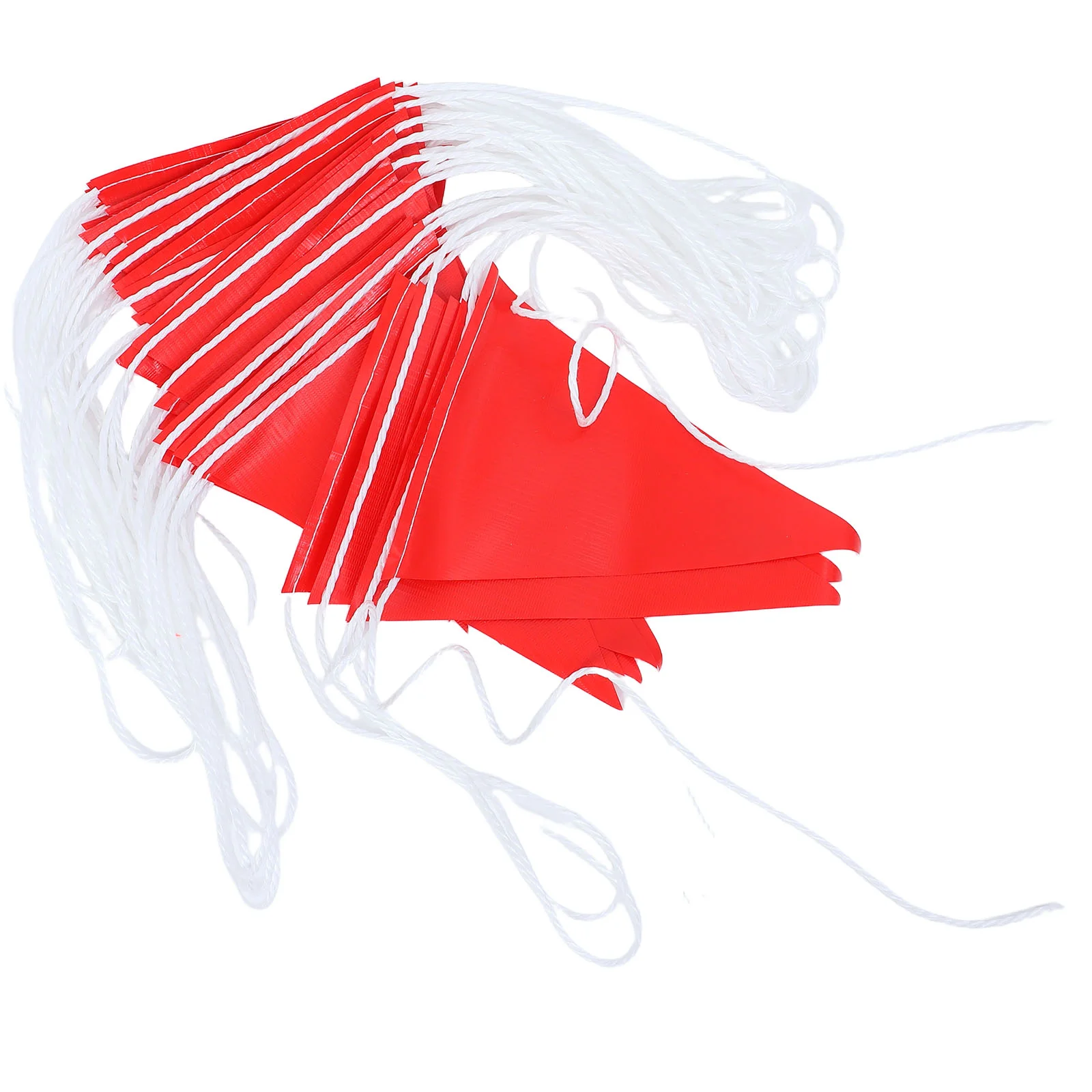 

30m High Visibility Reflective Safety Flags Outdoor Use Waterproof Isolation Warning Banner Marking Construction Traffic