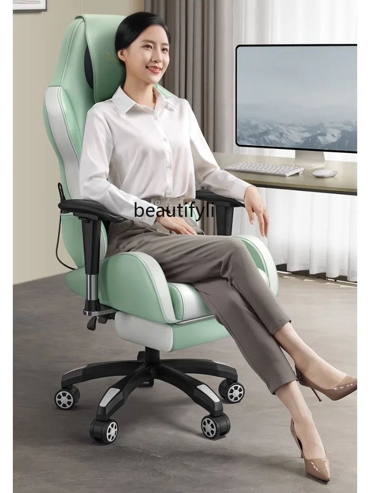 Massage Chair Home Full Body Multifunctional Ergonomic Chair Comfortable Long Sitting Gaming Chair Boss Office