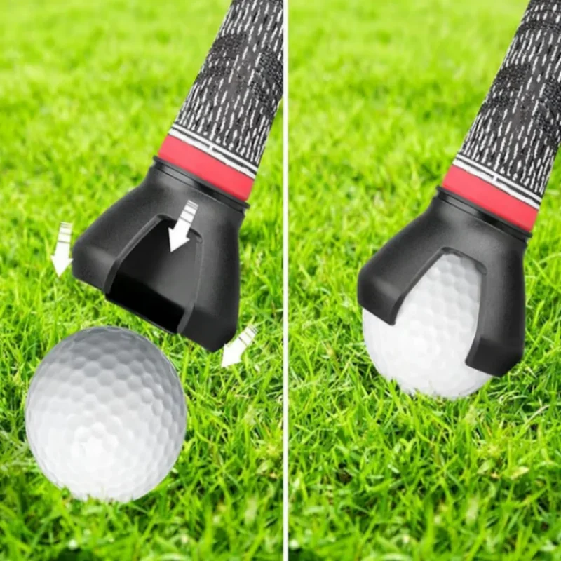 Golf Accessories Ball Pickup 3-Prong Golf Ball Retriever Grabber Pick Up Portable Golf Petal Shaped Suction Cup Gripper