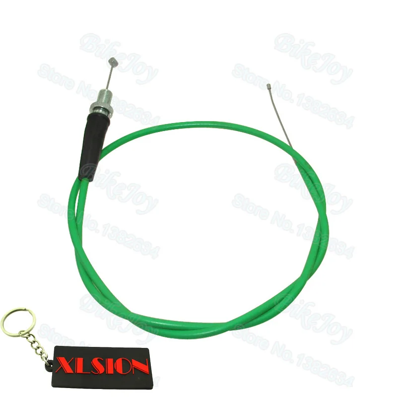 Twist Throttle Cable Green Travel 108mm Overall 990mm for 110 125cc 150cc 200cc 250cc Chinese Dirt Pit Bike ATV Quad Motorcycle