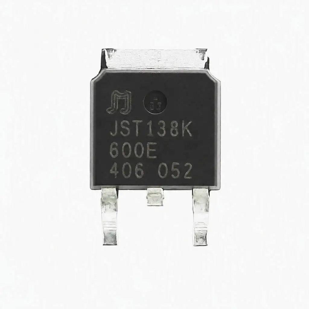 (10 pcs) JST138K-600E TO-252 JST138K TRIAC 600V 12A 10mA Plugin Soldering  Bidirectional Thyristor Thyristor