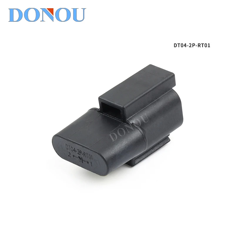 

DT04-2P-RT01 DT04-2P-RT02 2 Pin Deutsch DT Male Connector with Built-in Diode Reverse Polarity Protection for Excavator Heavy Eq