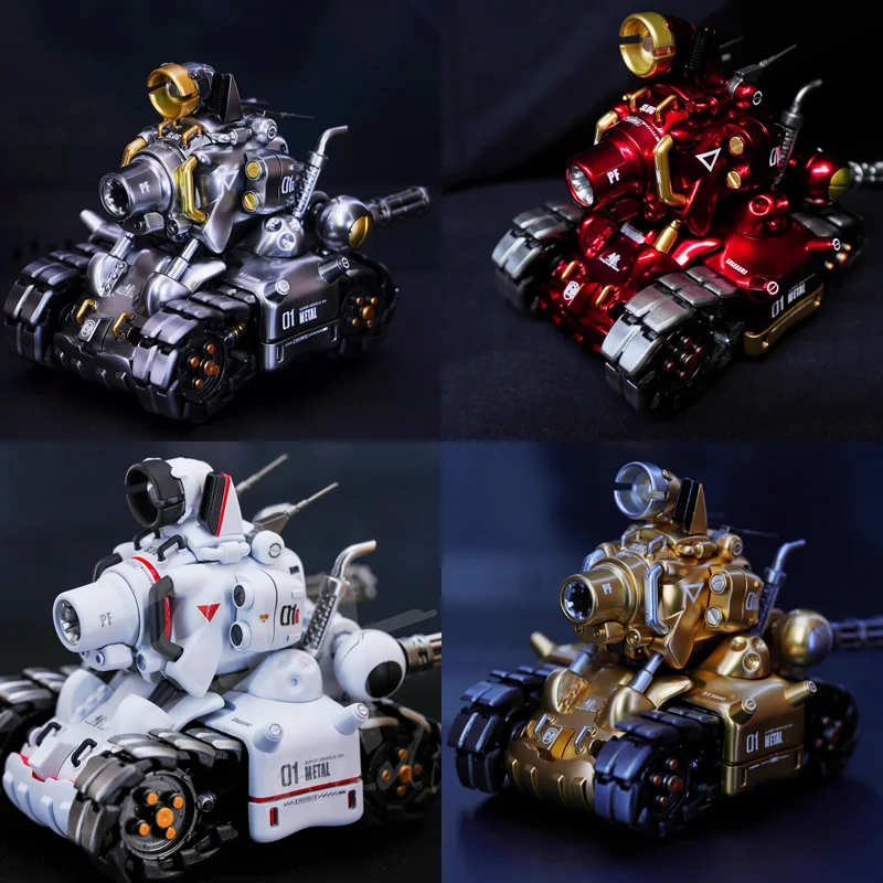 Novo 1/35 vídeo jogo de computador metal slug tanque cena batalha heróis inimigo cativo pintado mini bonito coleção montar modelo brinquedos
