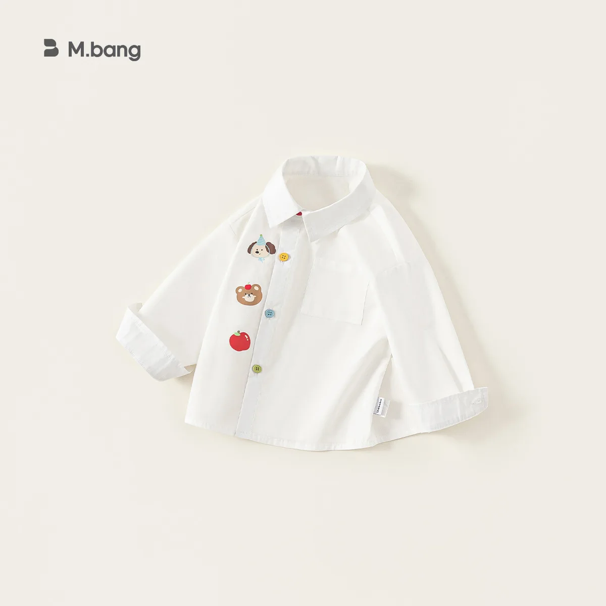 Children's Clothing, Boys' Shirt, Spring New Product, Printed, Children's Interior, Versatile, Girls' Top, Lapel, Baby Clothes