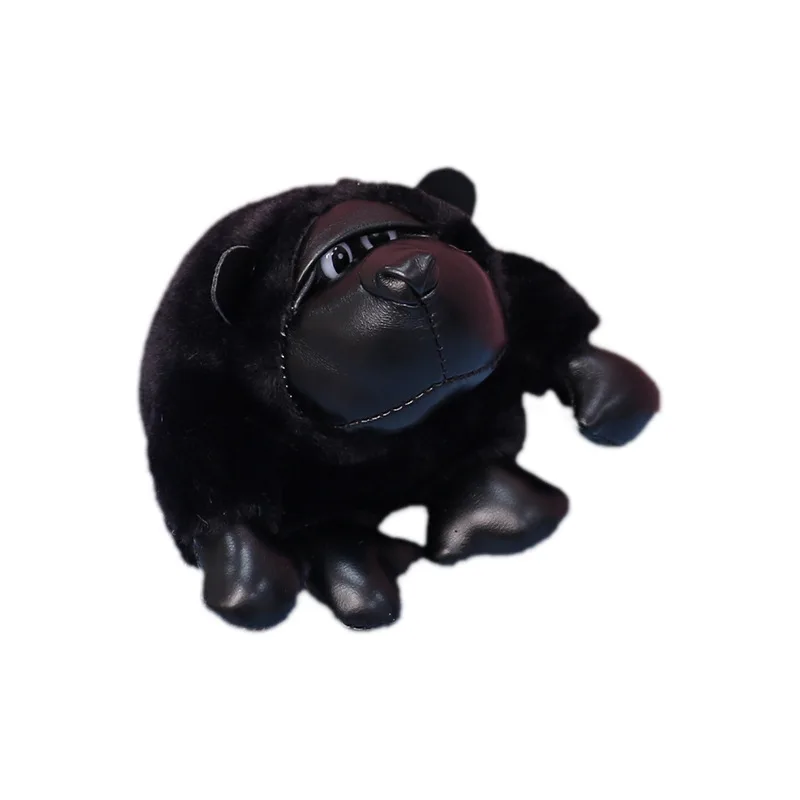 Pendentif en peluche de chimpanzé mignon pour enfants, ajuster ille rouge drôle, figurine de jouet, breloque pour sac à dos, porte-clés, poupées pour enfants, petits cadeaux, 1 pièce