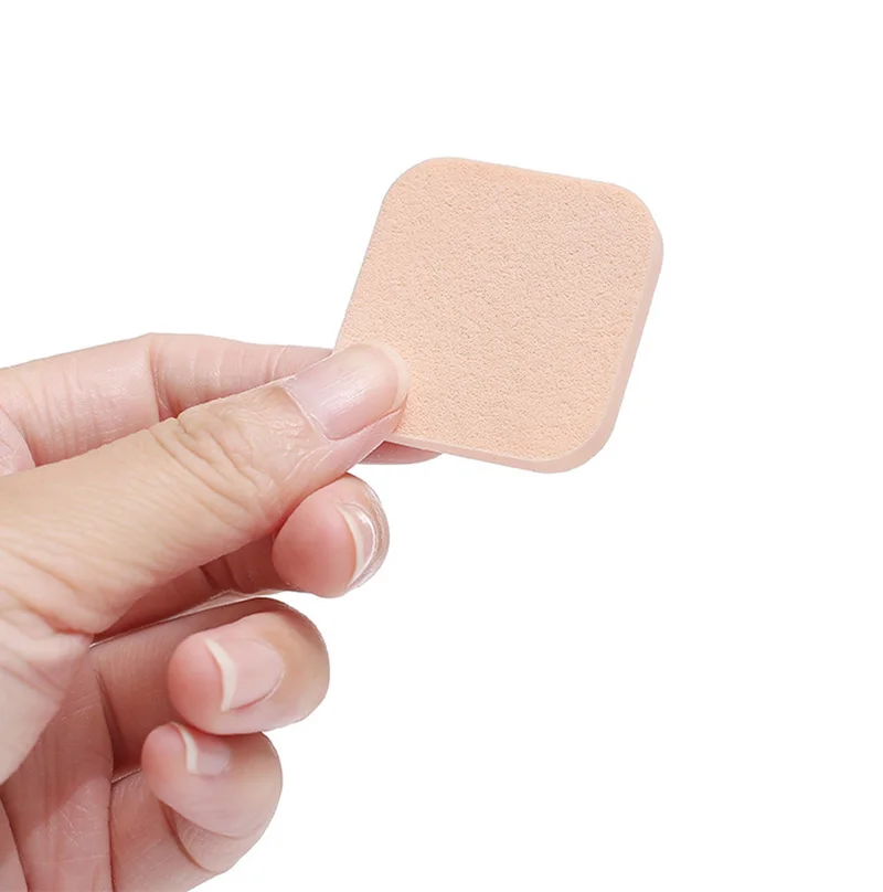 20 szt. Kwadratowych Gąbek do Makijażu, Dwufunkcyjny Blender do Makijażu na Sucho i na Mokro do Podkładu w Płynie, Pudru, Korektora